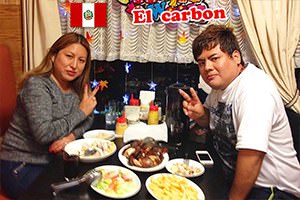夫婦 カップル ペルー料理